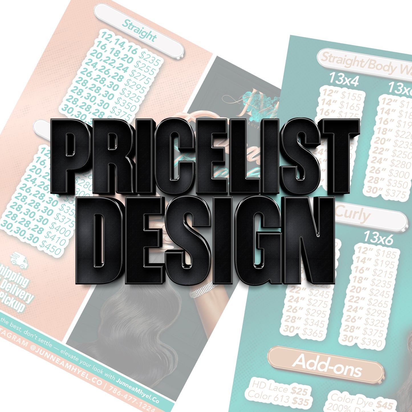 Price List Design