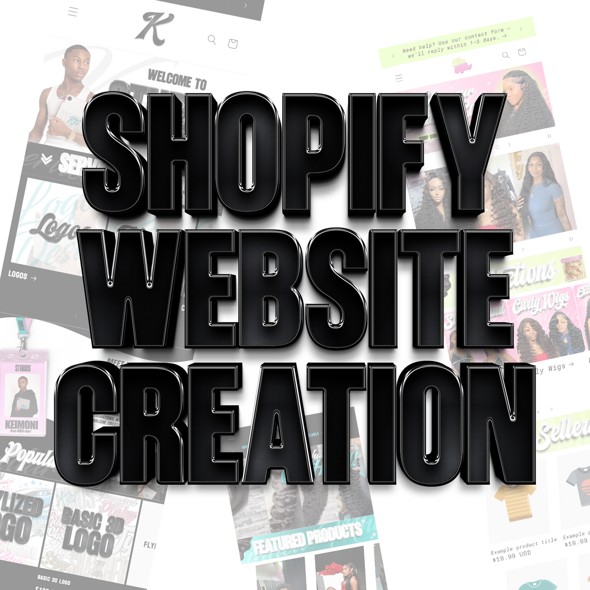 SHOPIFY WEBSITE CREATION